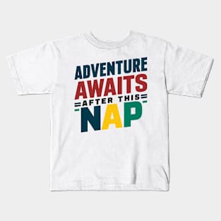 Adventure Awaits Kids T-Shirt